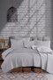 L'essentiel linge de maison Colcha Individual Gris 155 x 200 cm